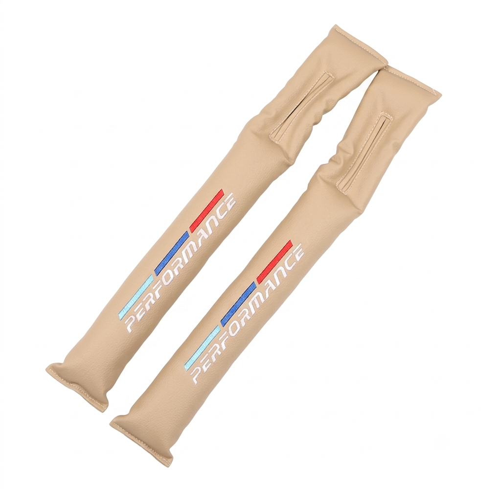 Car Seat Gap Filler Strip - Leather Seat Gap Organizer, Set of 2