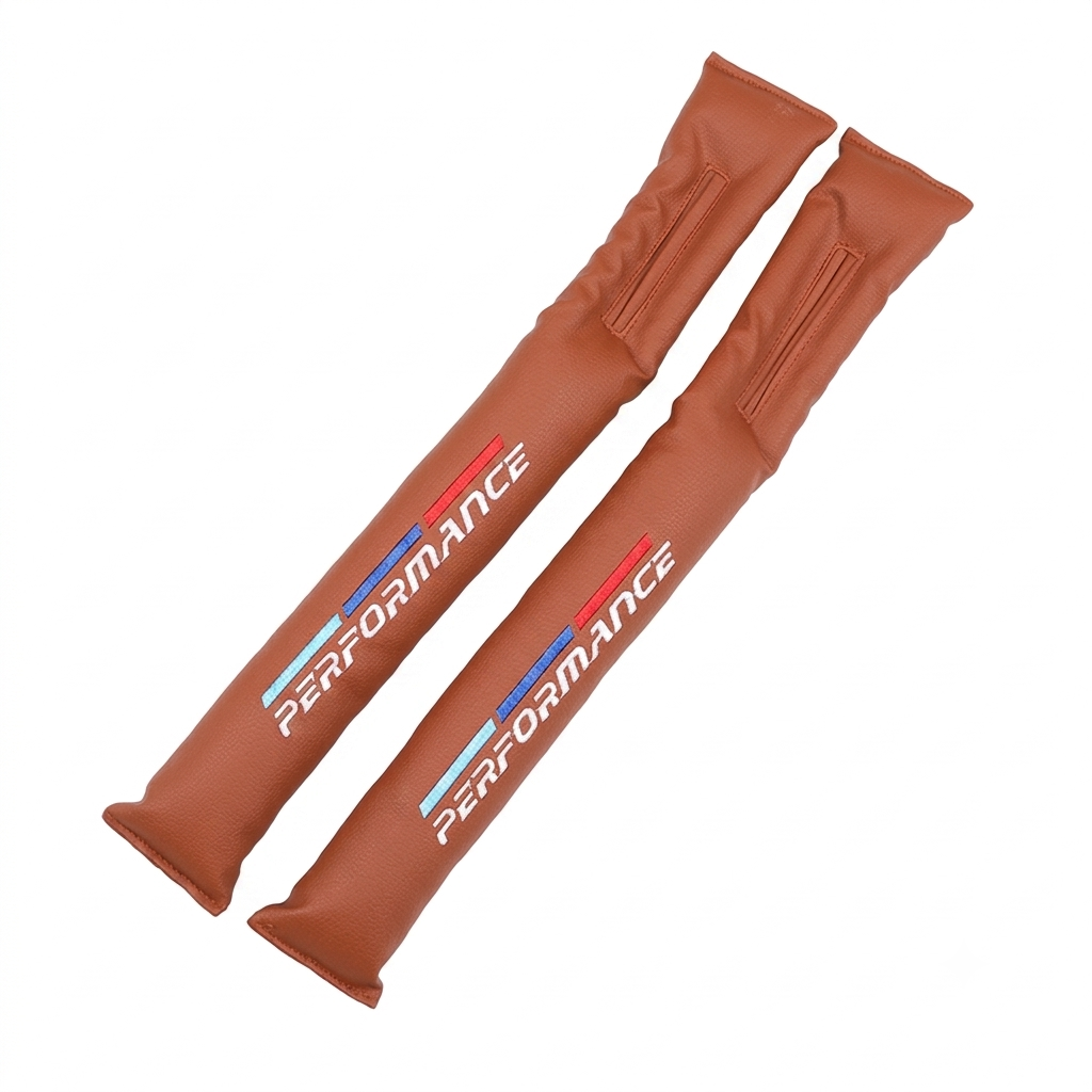 Car Seat Gap Filler Strip - Leather Seat Gap Organizer, Set of 2